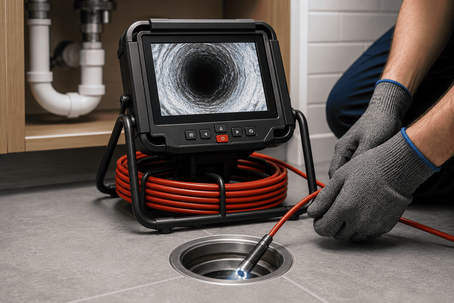 drain camera inspection