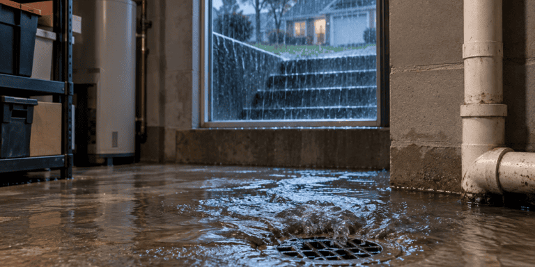 Basement Drain Backup